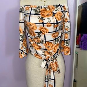 Off the shoulder top